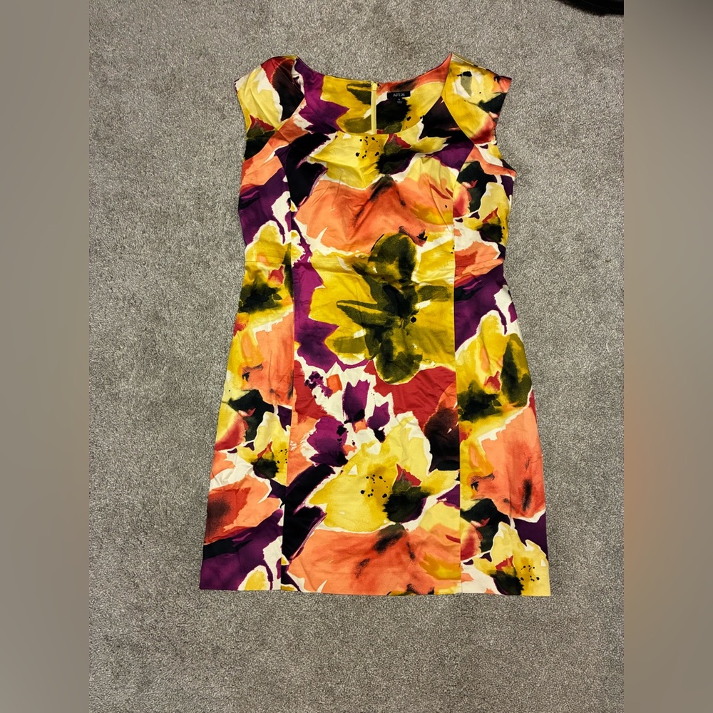 Apt. 9 Vibrant Floral Mini Dress
